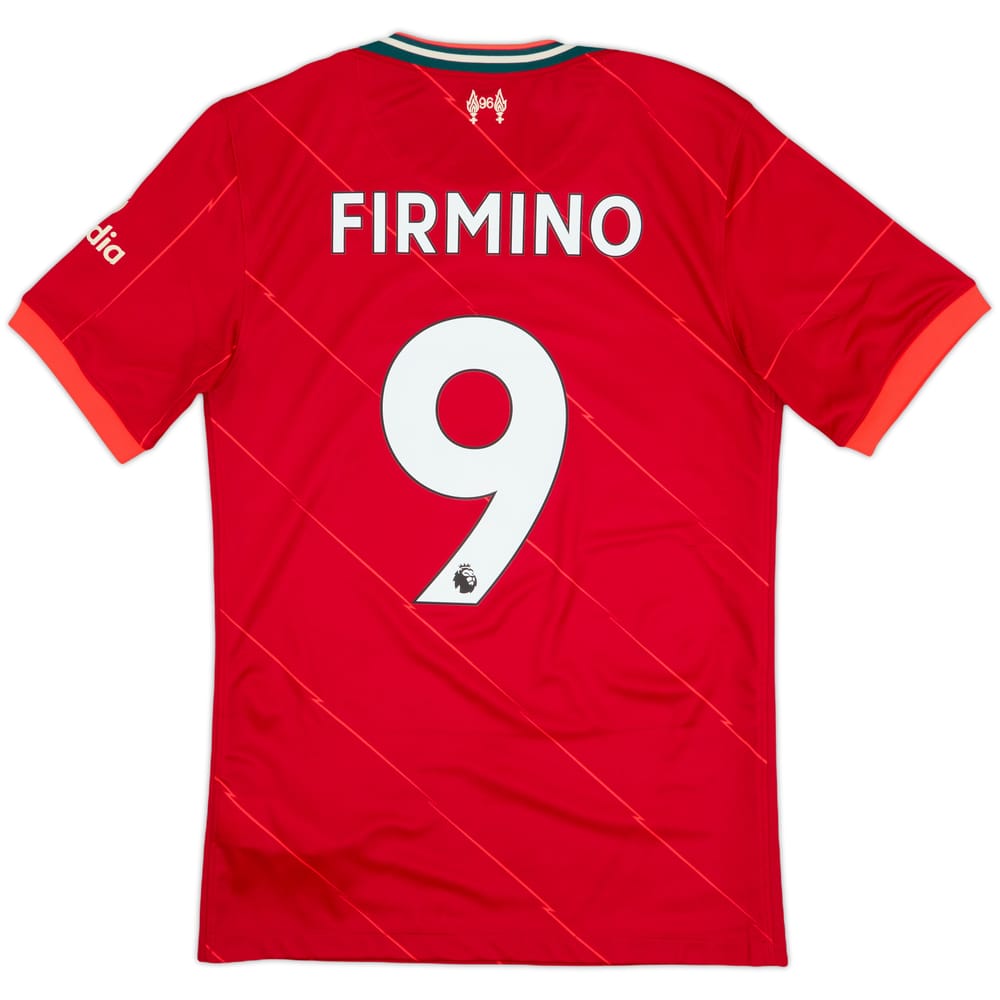 2021-22 Liverpool Home Shirt Firmino #9 - 8/10 - (S)
