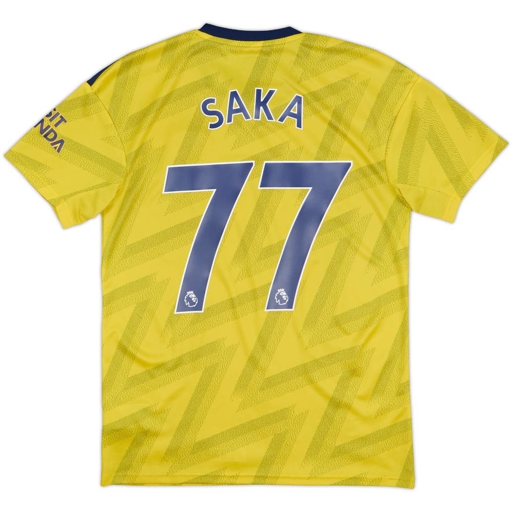 2019-20 Arsenal Away Shirt Saka #77 - 8/10 - (S)