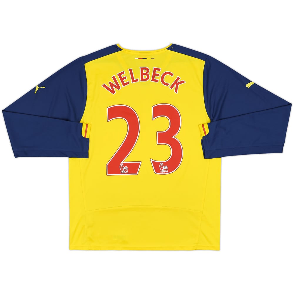 2014-15 Arsenal Away L/S Shirt Welbeck #23 - 5/10 - (L)