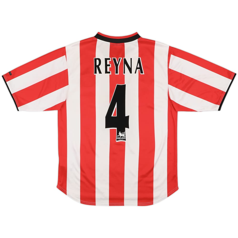 2000-02 Sunderland Home Shirt Reyna #4 - 7/10 - (S)