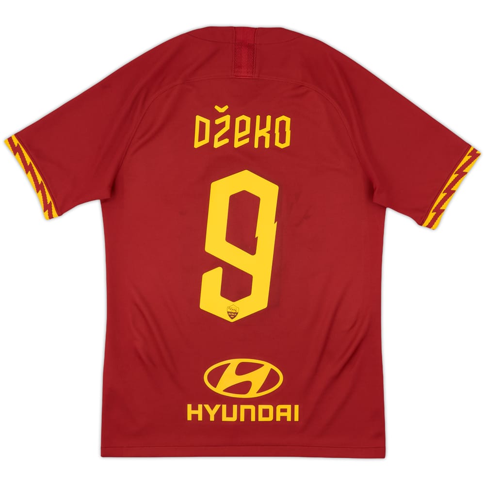 2019-20 Roma Home Shirt Dzeko #9 - 7/10 - (S)