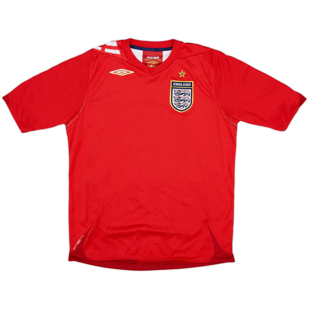 2006-08 England Away Shirt - 9/10 - (L.Boys)