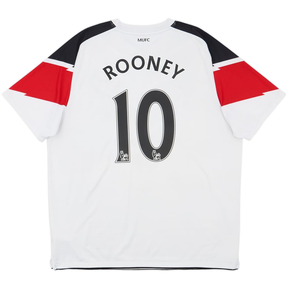 2010-12 Manchester United Away Shirt Rooney #10 - 6/10 - (XL)