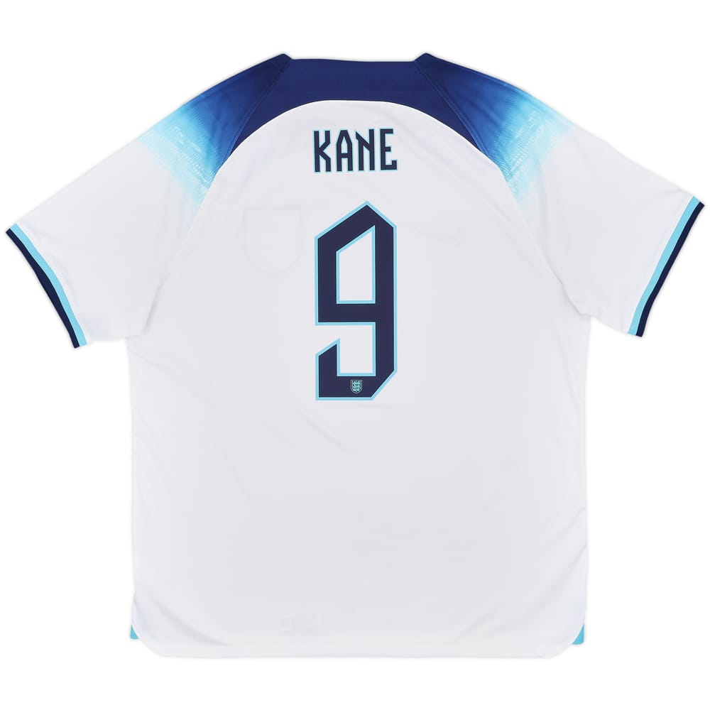 2022-23 England Home Shirt Kane #9 - 8/10 - (XL)