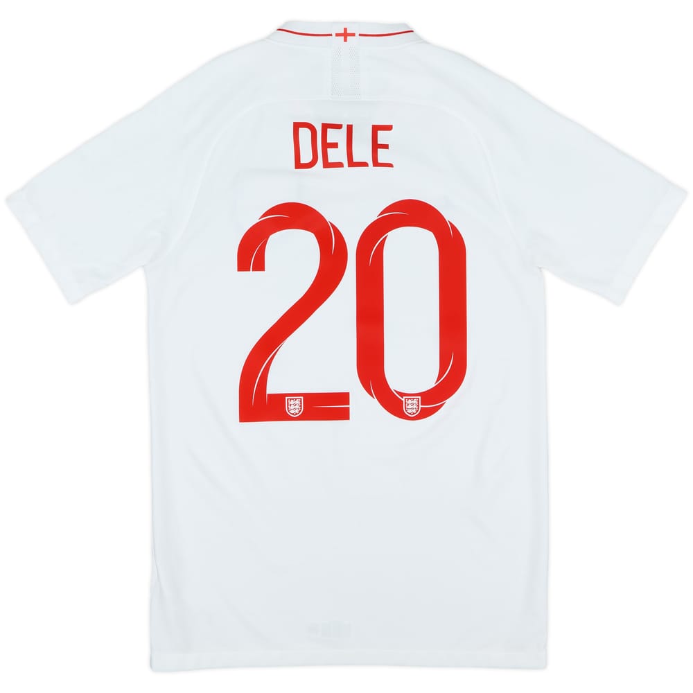 2018-19 England Home Shirt Dele #20 - 8/10 - (S)