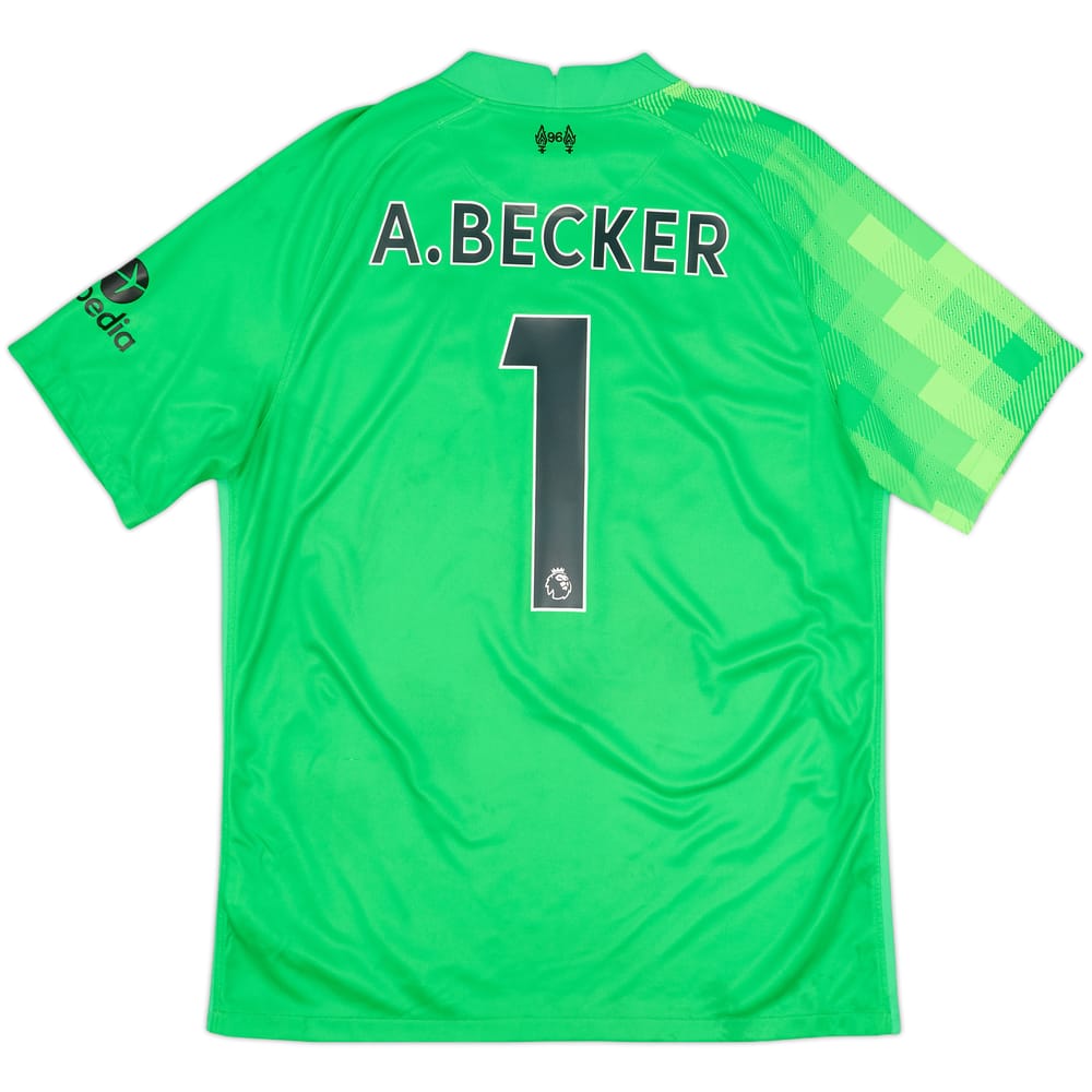 2021-22 Liverpool GK S/S Shirt - 7/10 - (L)