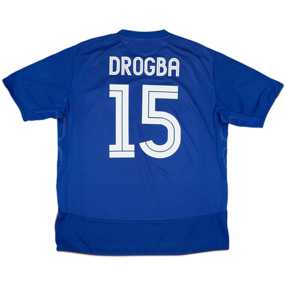 2005-06 Chelsea Centenary Home Shirt Drogba #15 - 7/10 - (XL)