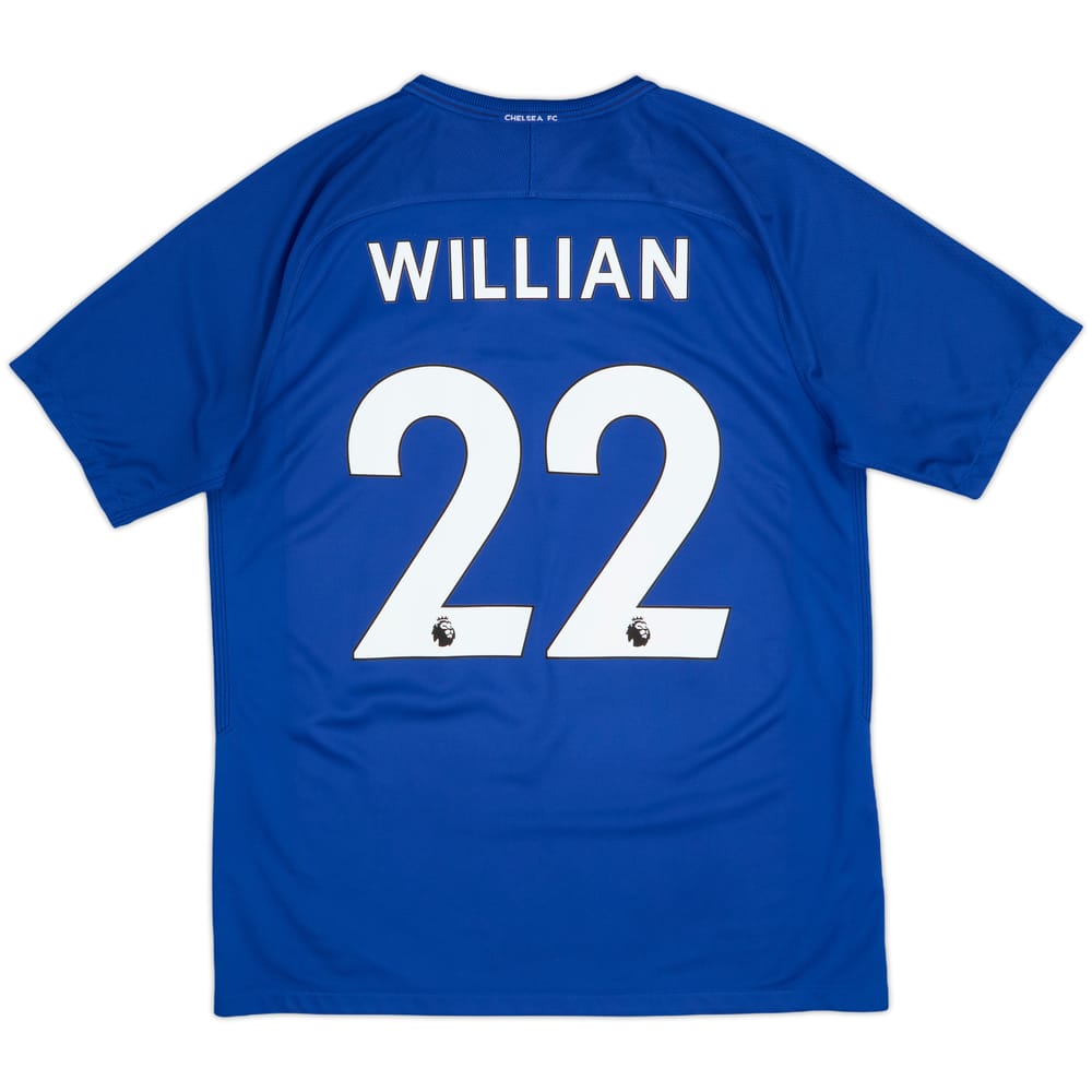 2017-18 Chelsea Home Shirt Willian #22 - 8/10 - (L)