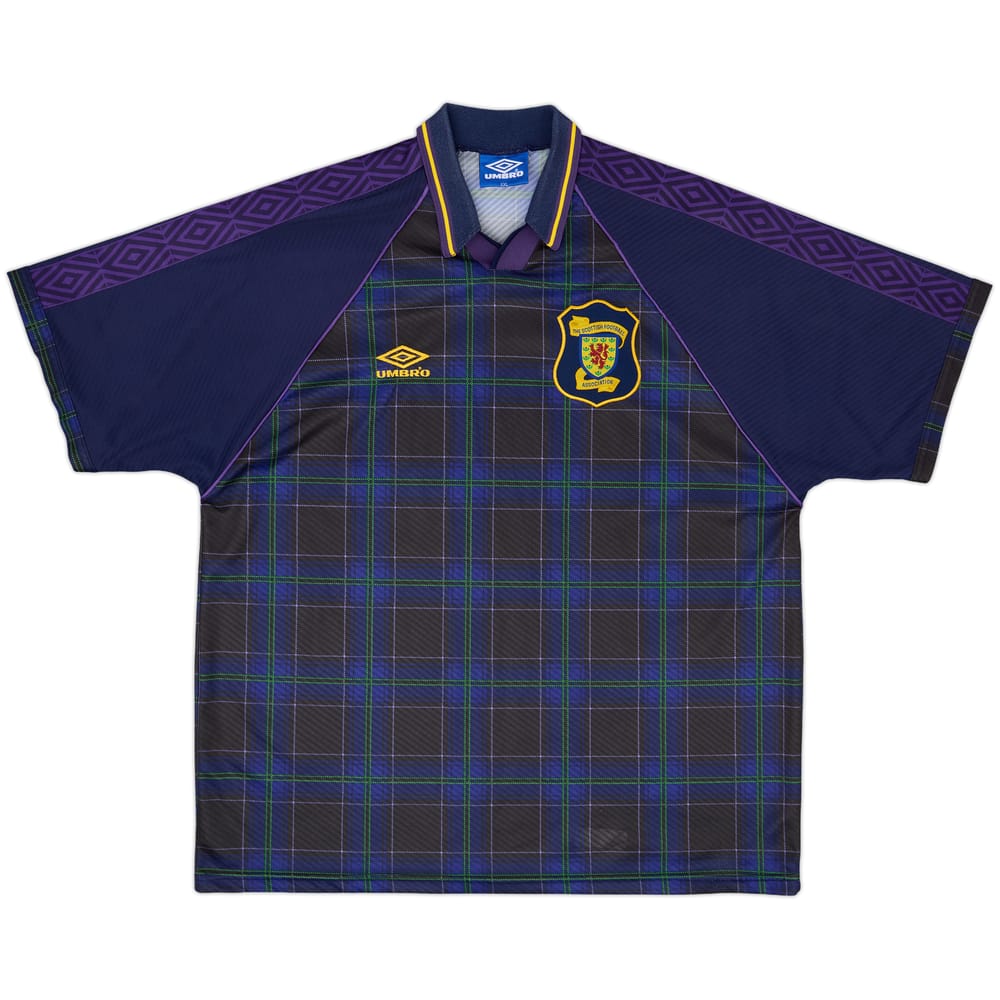 1994-96 Scotland Home Shirt - 8/10 - (XXL)
