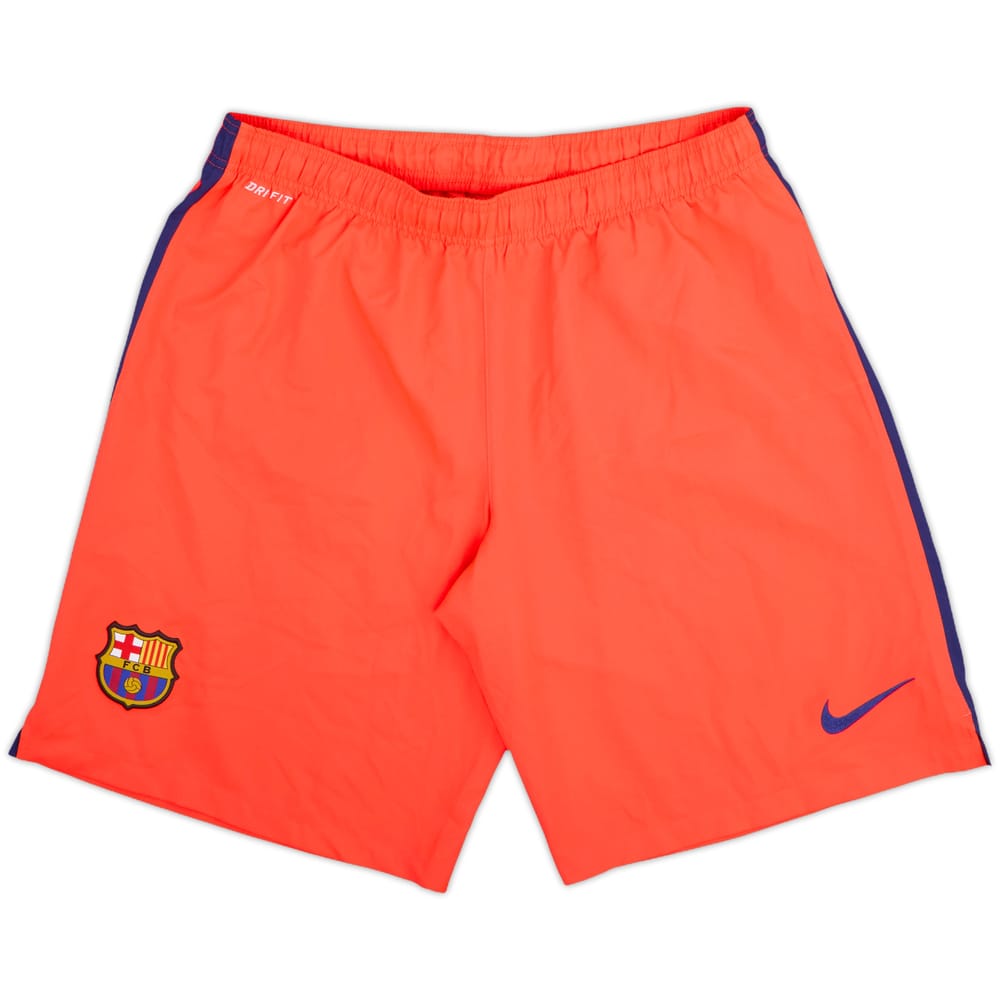 2014-15 Barcelona Away Shorts - 8/10 - (L)