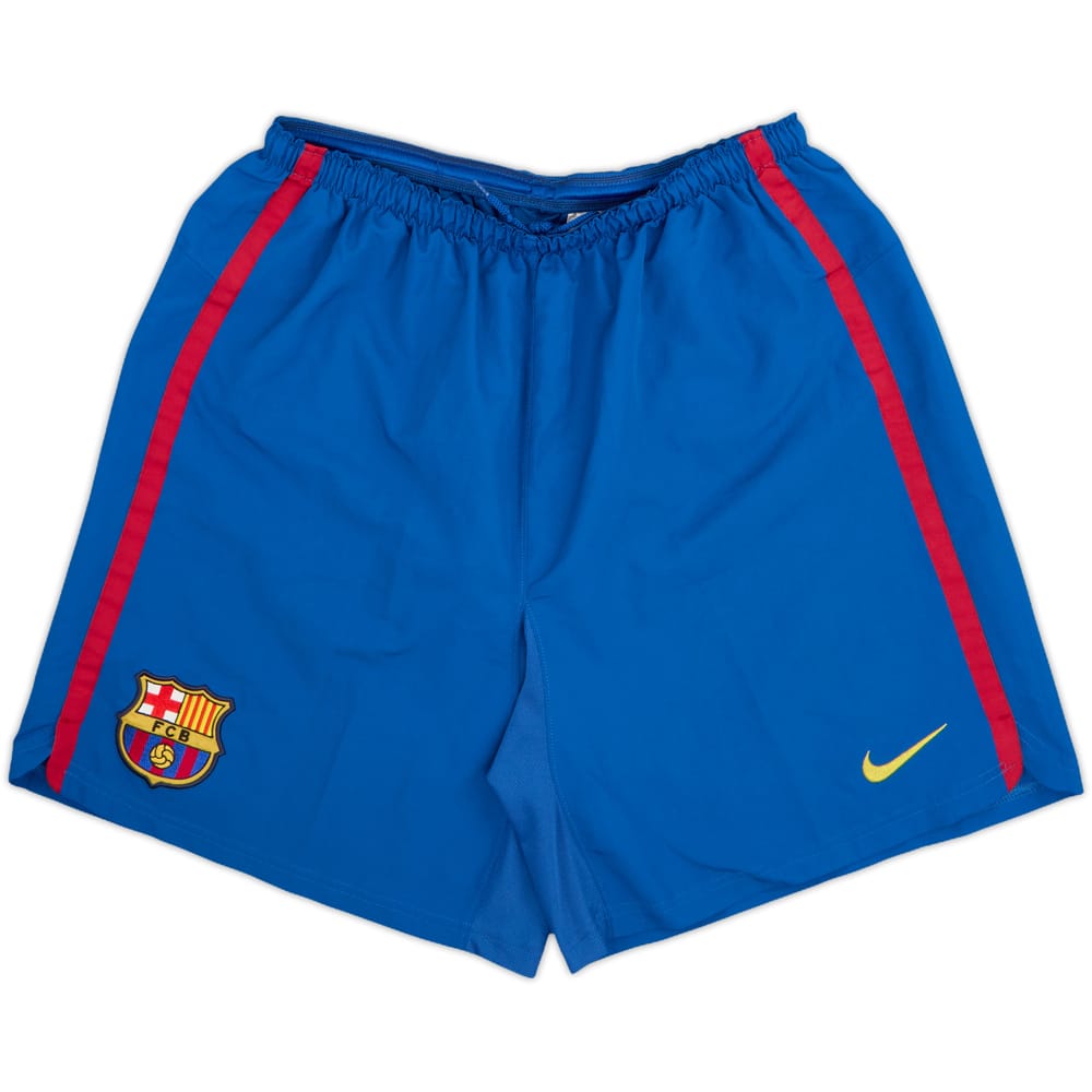 2006-07 Barcelona Home Shorts - 8/10 - (L)