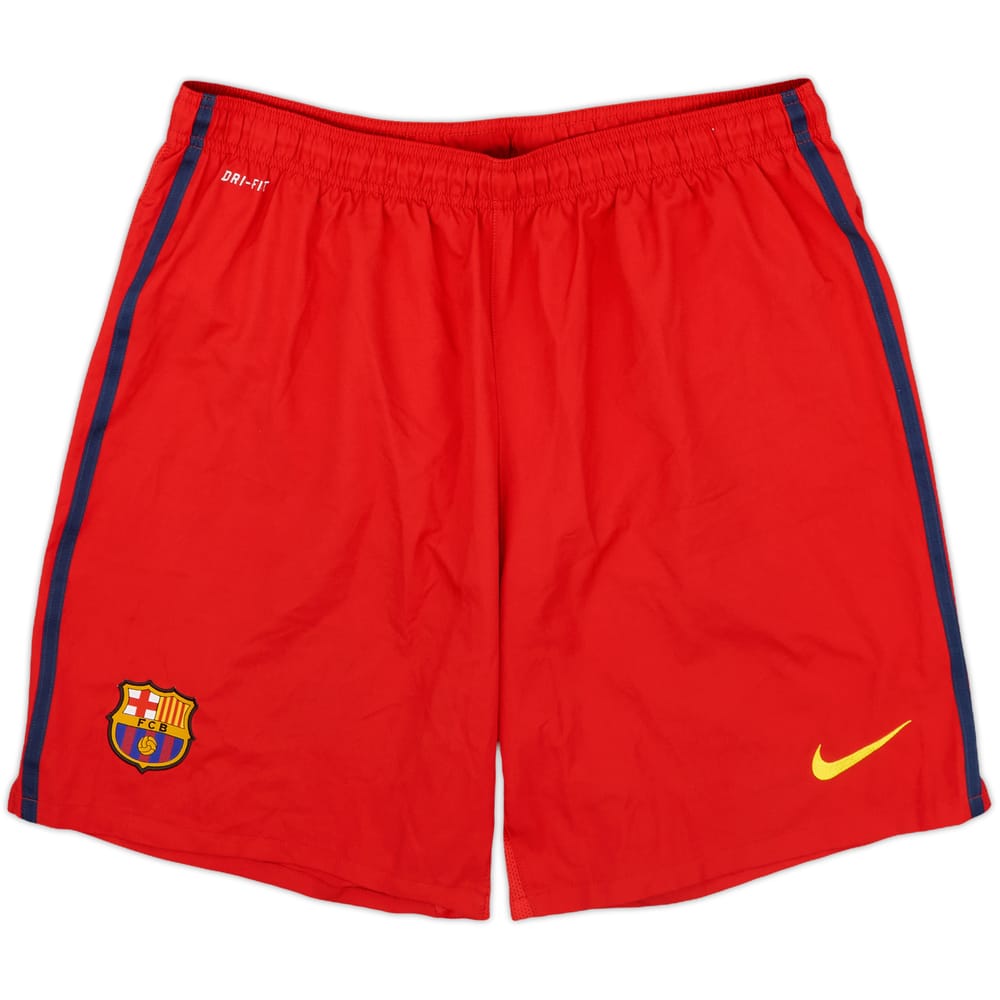 2013-14 Barcelona Away Shorts - 9/10 - (XL)