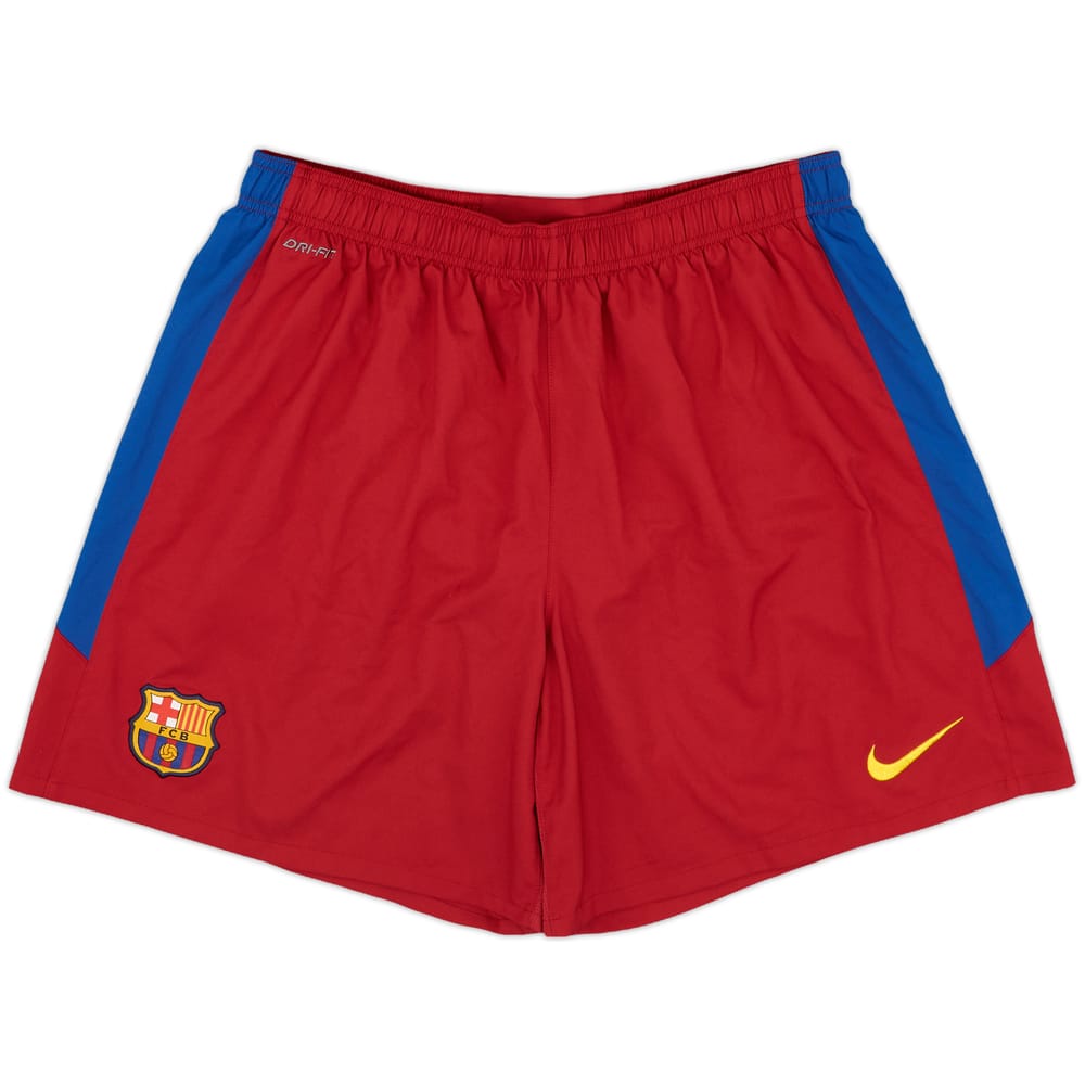 2010-11 Barcelona Home Shorts - 8/10 - (L)