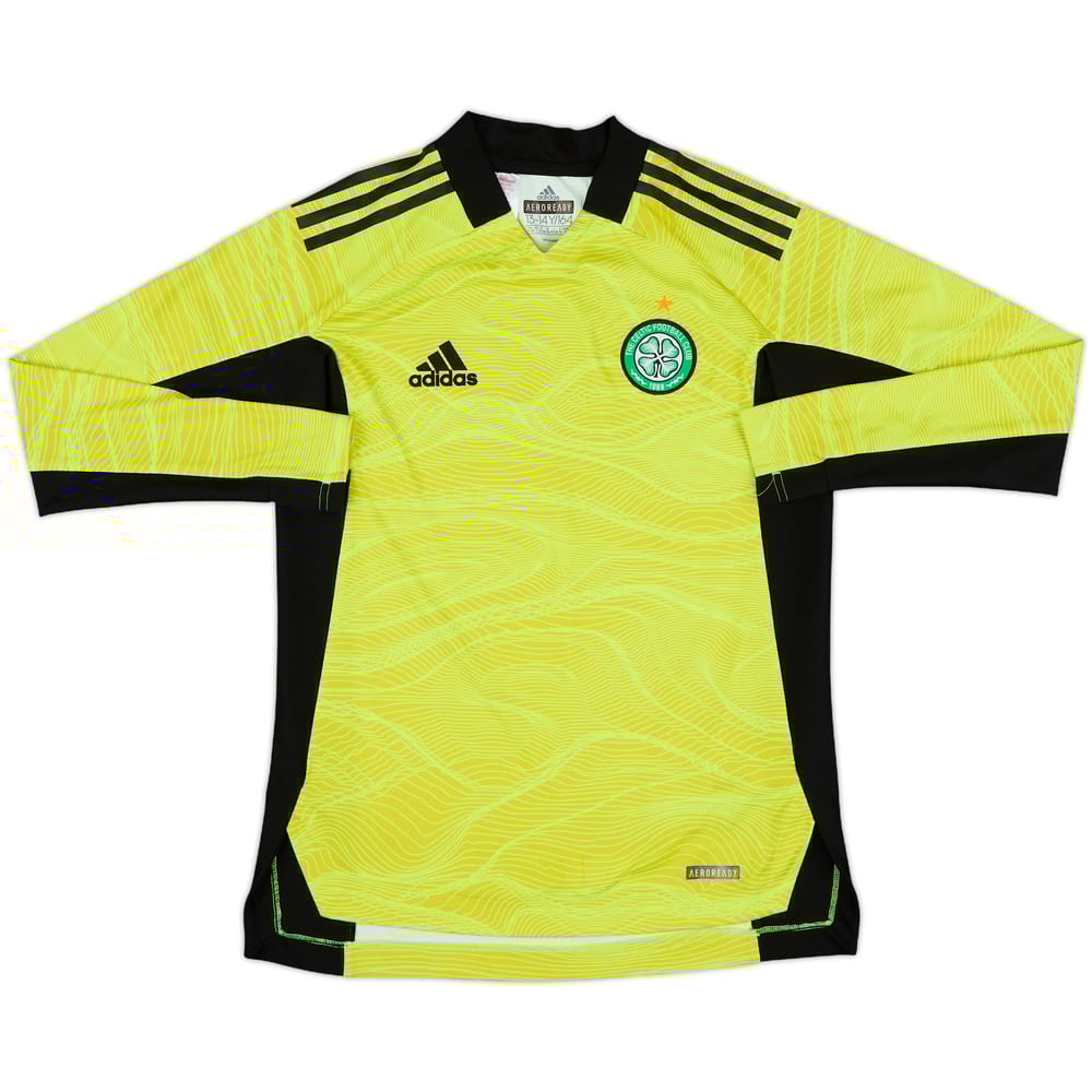 2020-21 Celtic GK Shirt - 10/10 - (L.Boys)