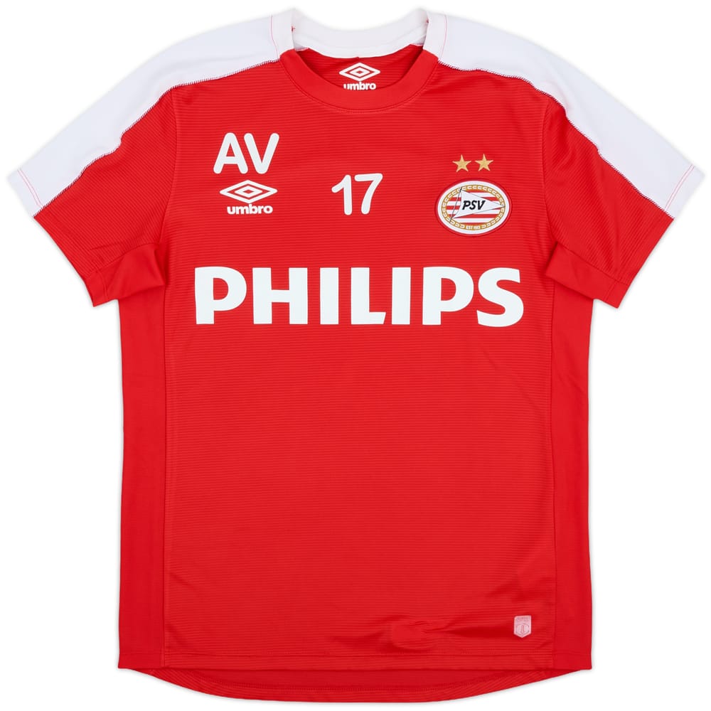 2014-15 PSV Women&#039;s Academy Player Issue Umbro Training Shirt #17 - 7/10 - (S)
