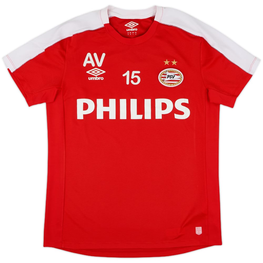 2014-15 PSV Women&#039;s Academy Player Issue Umbro Training Shirt #15 - 8/10 - (M)
