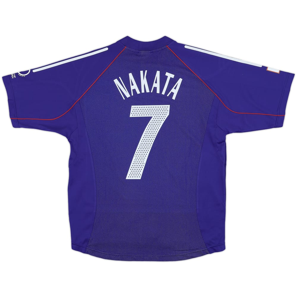 2002-04 Japan Home Shirt Nakata #7 - 8/10 - (L)