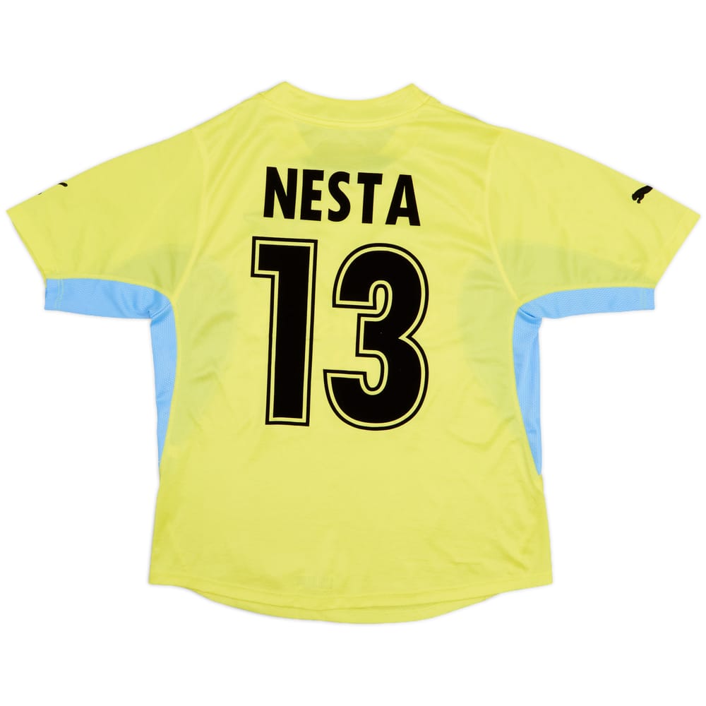 2001-02 Lazio Away Shirt Nesta #13 - 7/10 - (S)