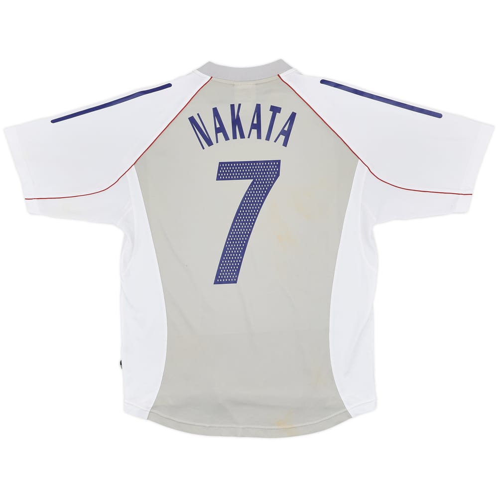 Japan National Team Away Shirt L/S Season 2001 PLAYER ISSUE