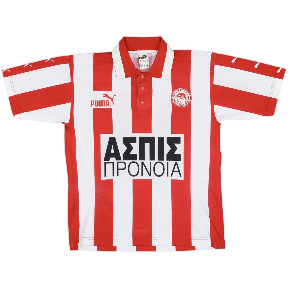 1997-99 Olympiakos Home Shirt - 8/10 - (L)