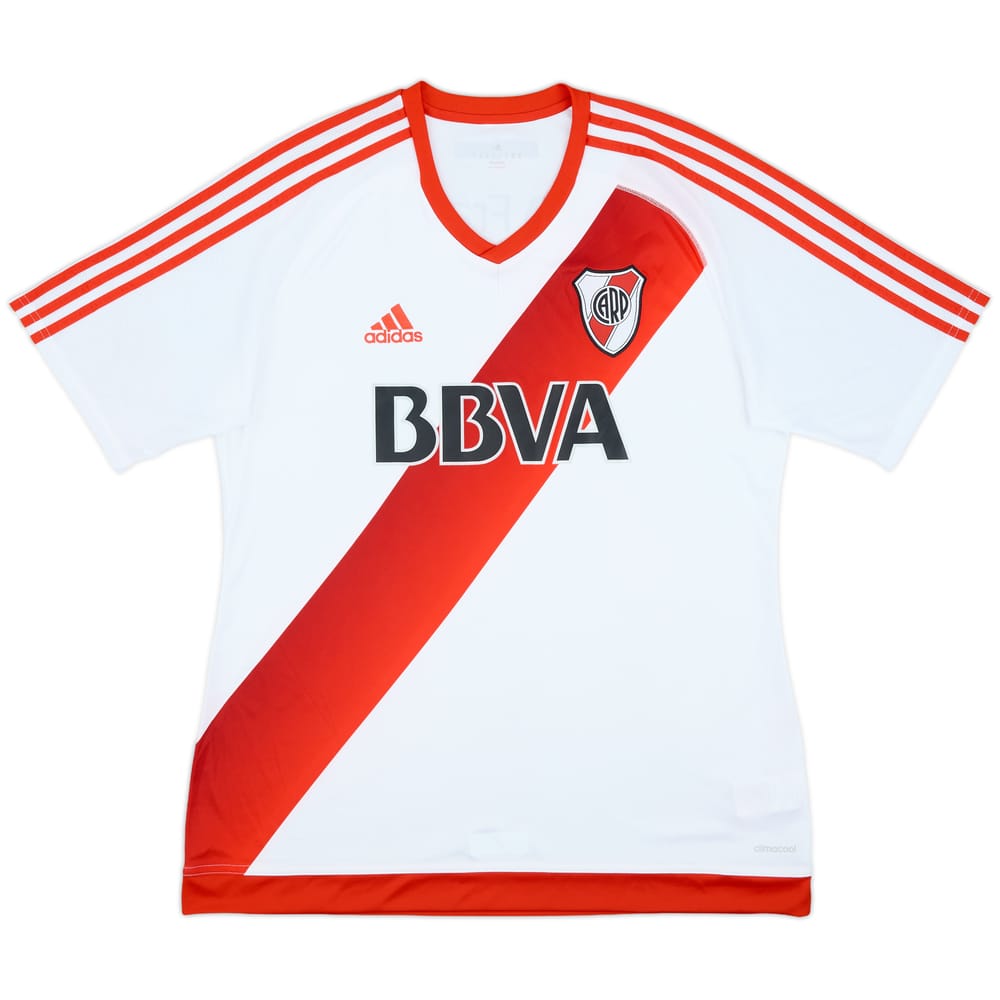 2015-16 River Plate Home Shirt - 9/10 - (XL)