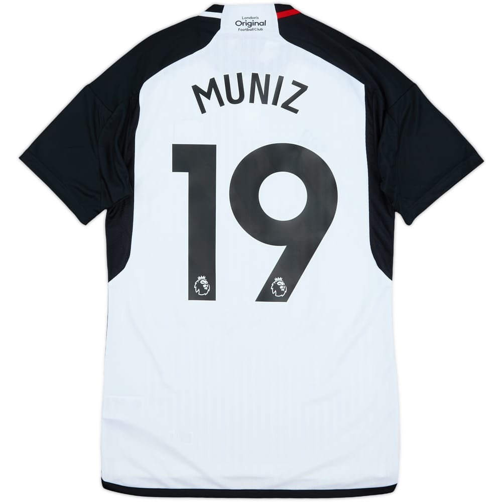 2023-24 Fulham Home Shirt Muniz #19 (S)