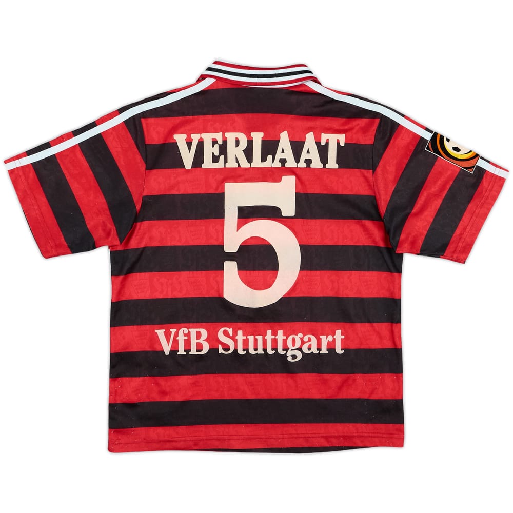 1998-99 Stuttgart Away Shirt Verlaat #5 - 8/10 - (L.Boys)