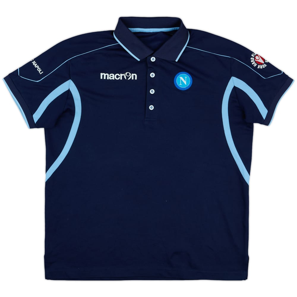 2009-10 Napoli Kappa Polo Shirt - 8/10 - (L)