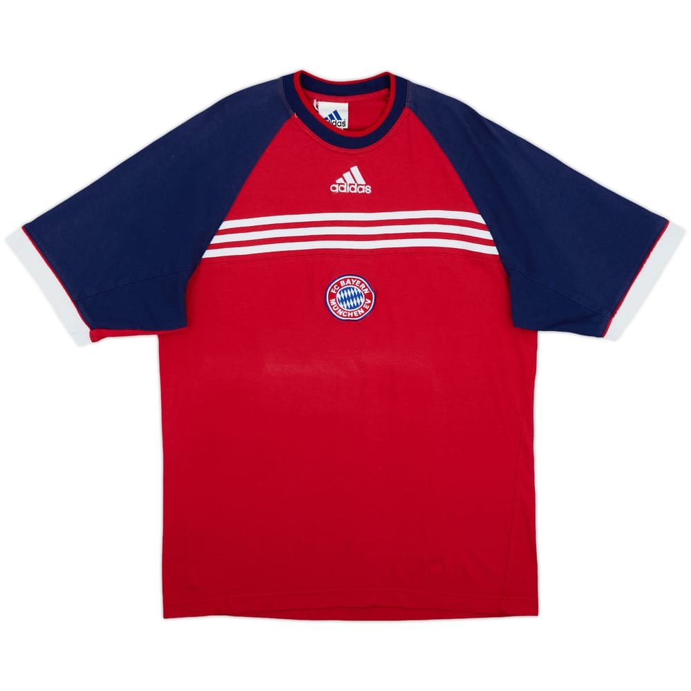 1998-99 Bayern Munich adidas Cotton Tee - 9/10 - (L)