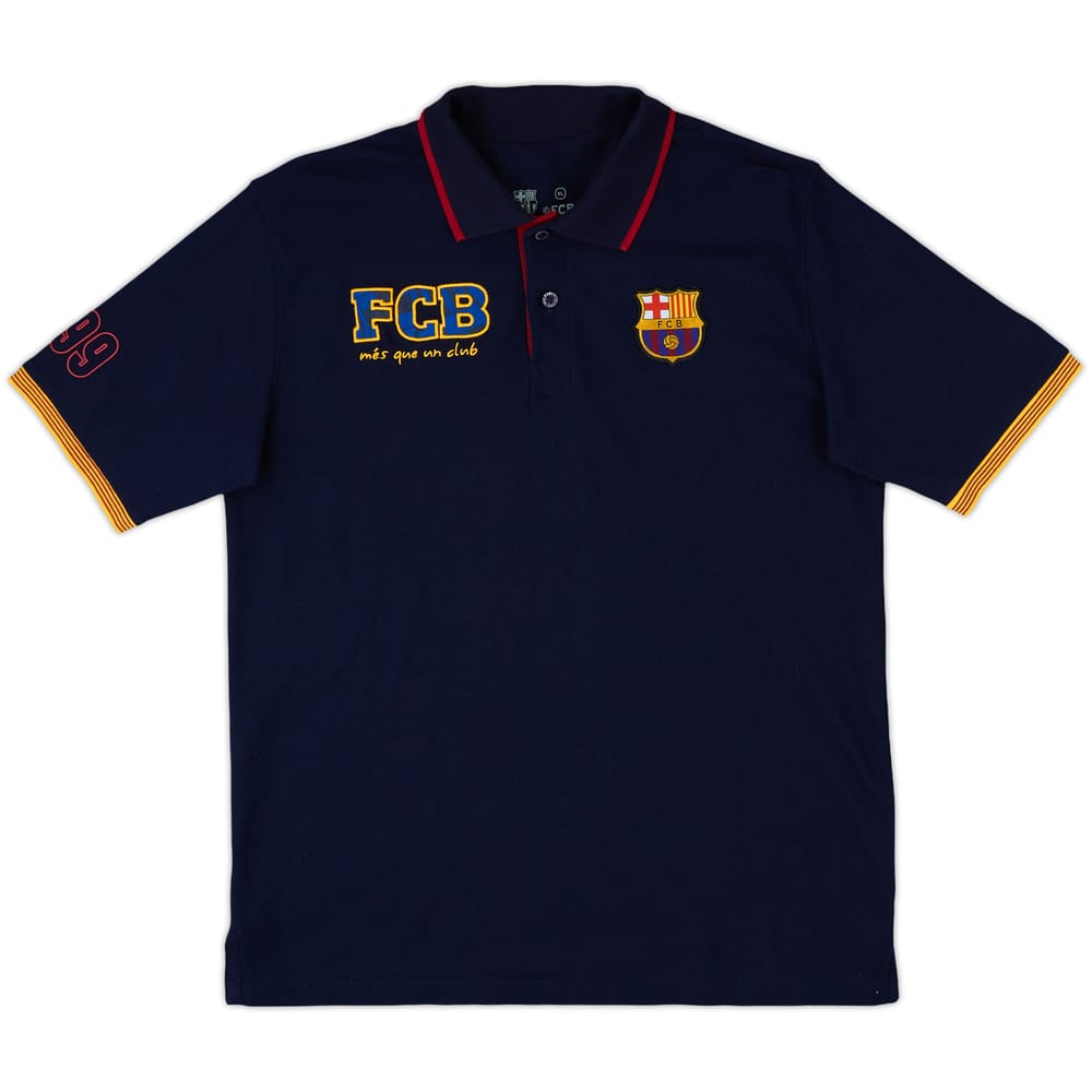2010s Barcelona Polo Shirt - 8/10 - (XL)