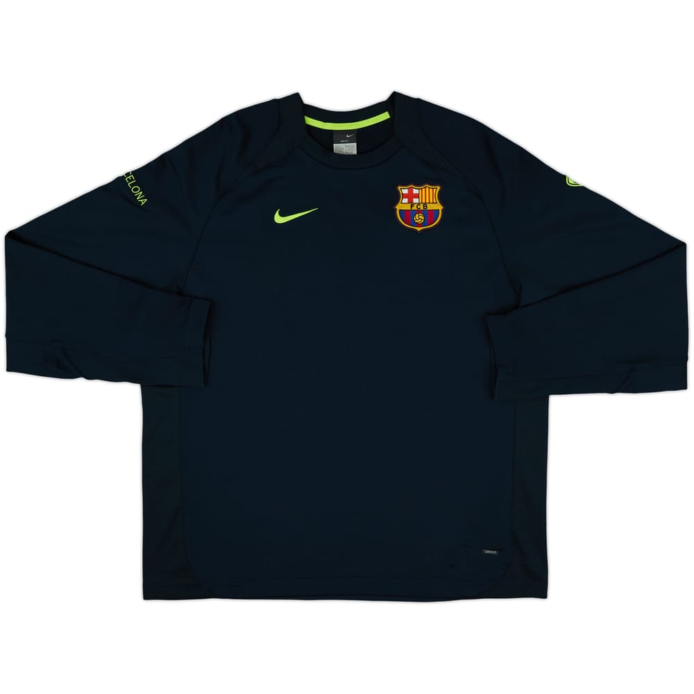 2005-06 Barcelona Nike Sweat Top - 8/10 - (L)