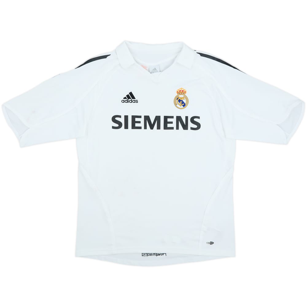 2005-06 Real Madrid Home Shirt - 5/10 - (XL.Boys)