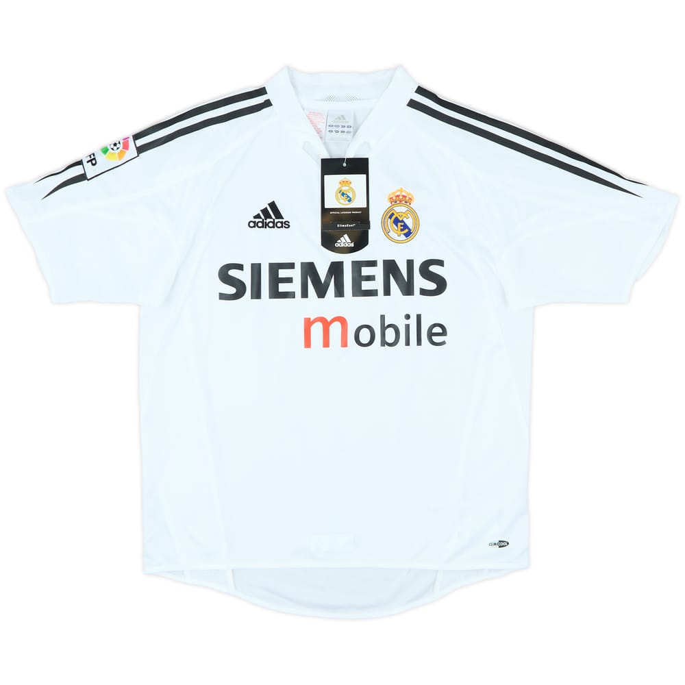 2004-05 Real Madrid Home Shirt (L.Boys)