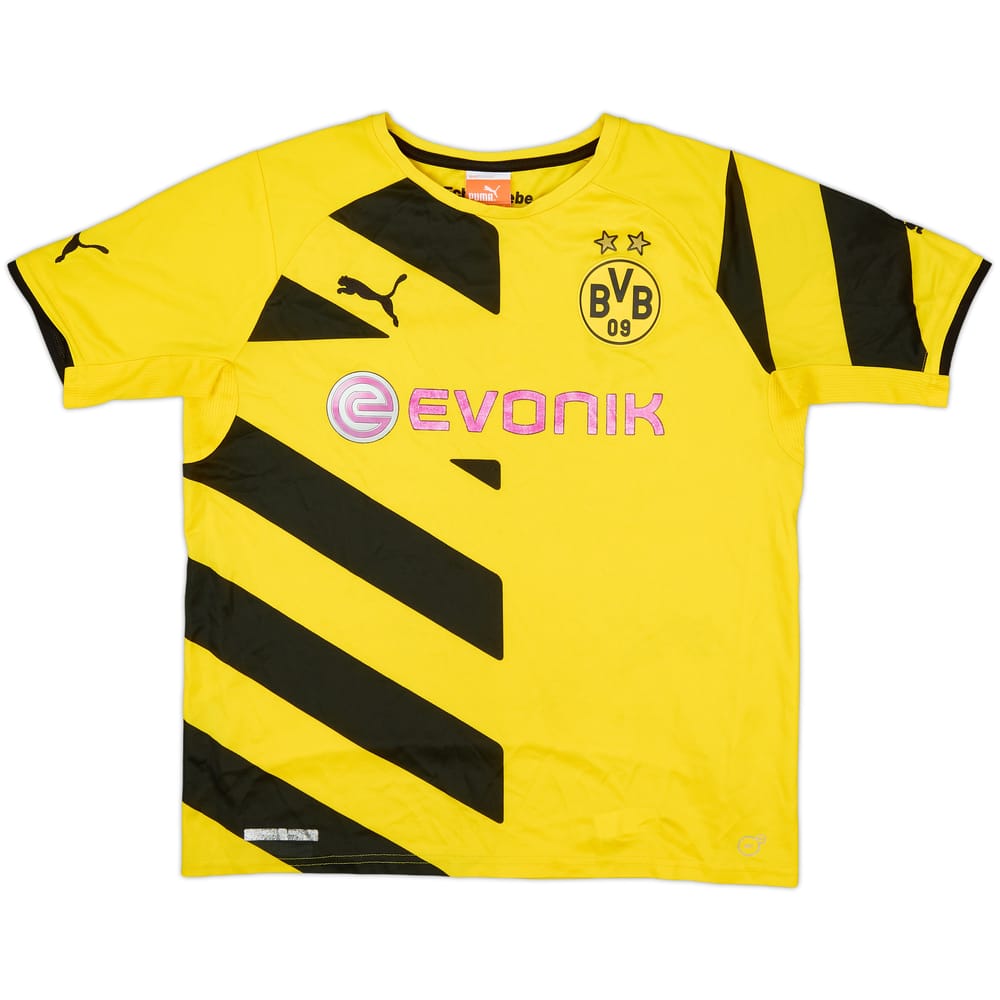 2014-15 Borussia Dortmund Home Shirt - 6/10 - (XL.Boys)