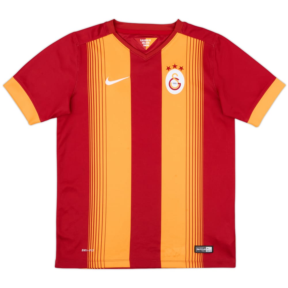 2014-15 Galatasaray Home Shirt - 8/10 - (L.Boys)