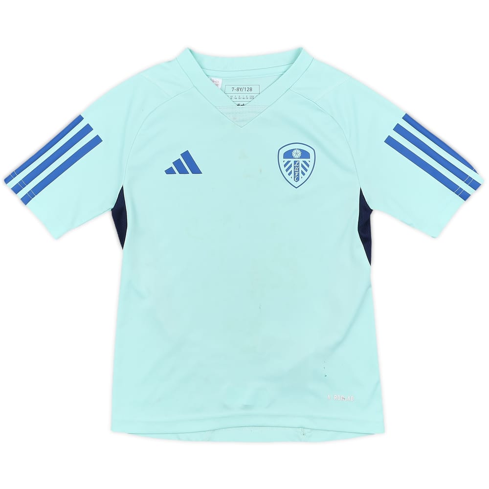 2023-24 Leeds United adidas Training Shirt - 6/10 - (7-8 Years)