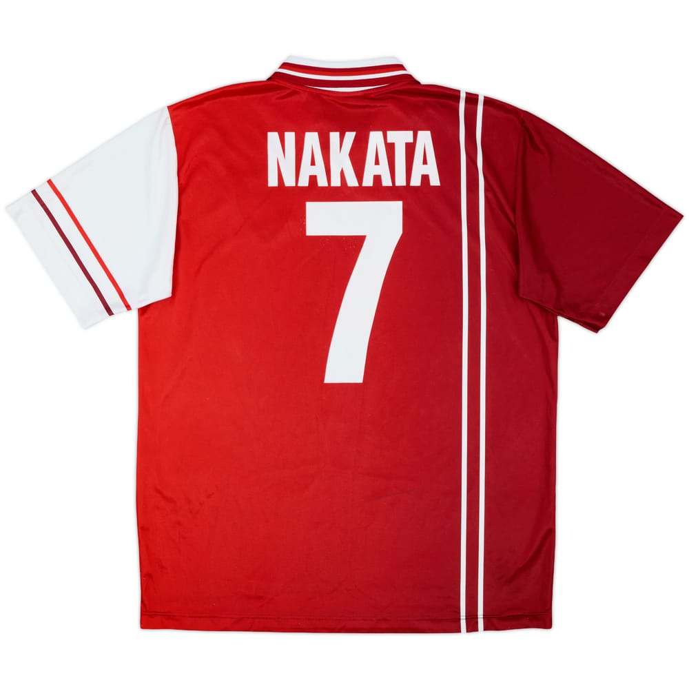 1998-99 Perugia Home Shirt Nakata #7 - 9/10 - (XL)