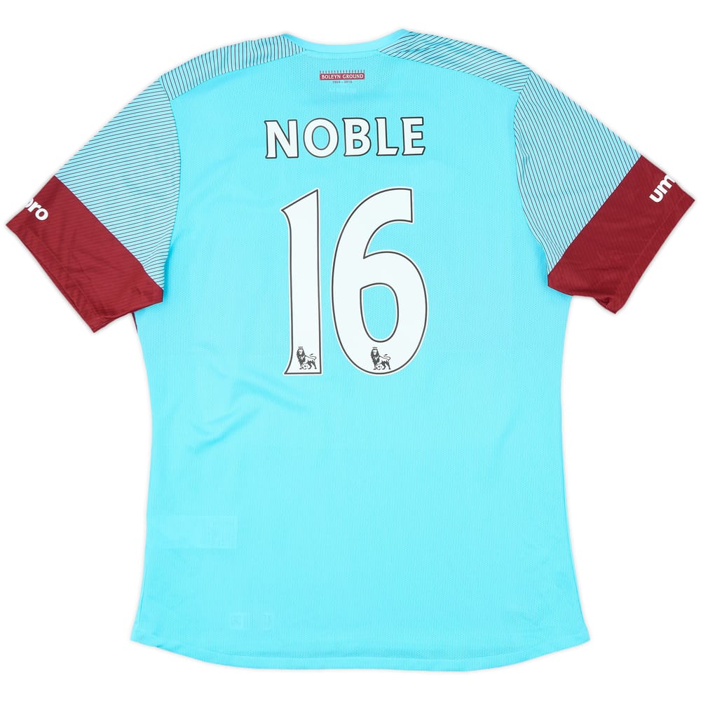 2015-16 West Ham Away Shirt Noble #16 (L)
