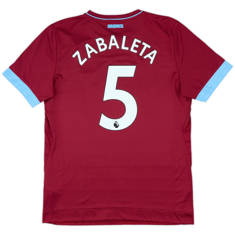 2018-19 West Ham Home Shirt Zabaleta #5 (L)