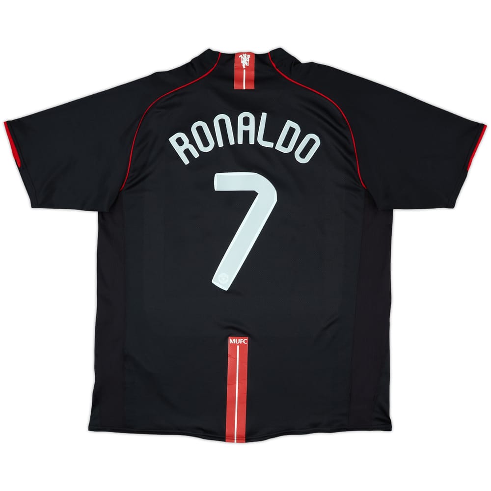 2007-08 Manchester United Away Shirt Ronaldo #7 - 9/10 - (XL)