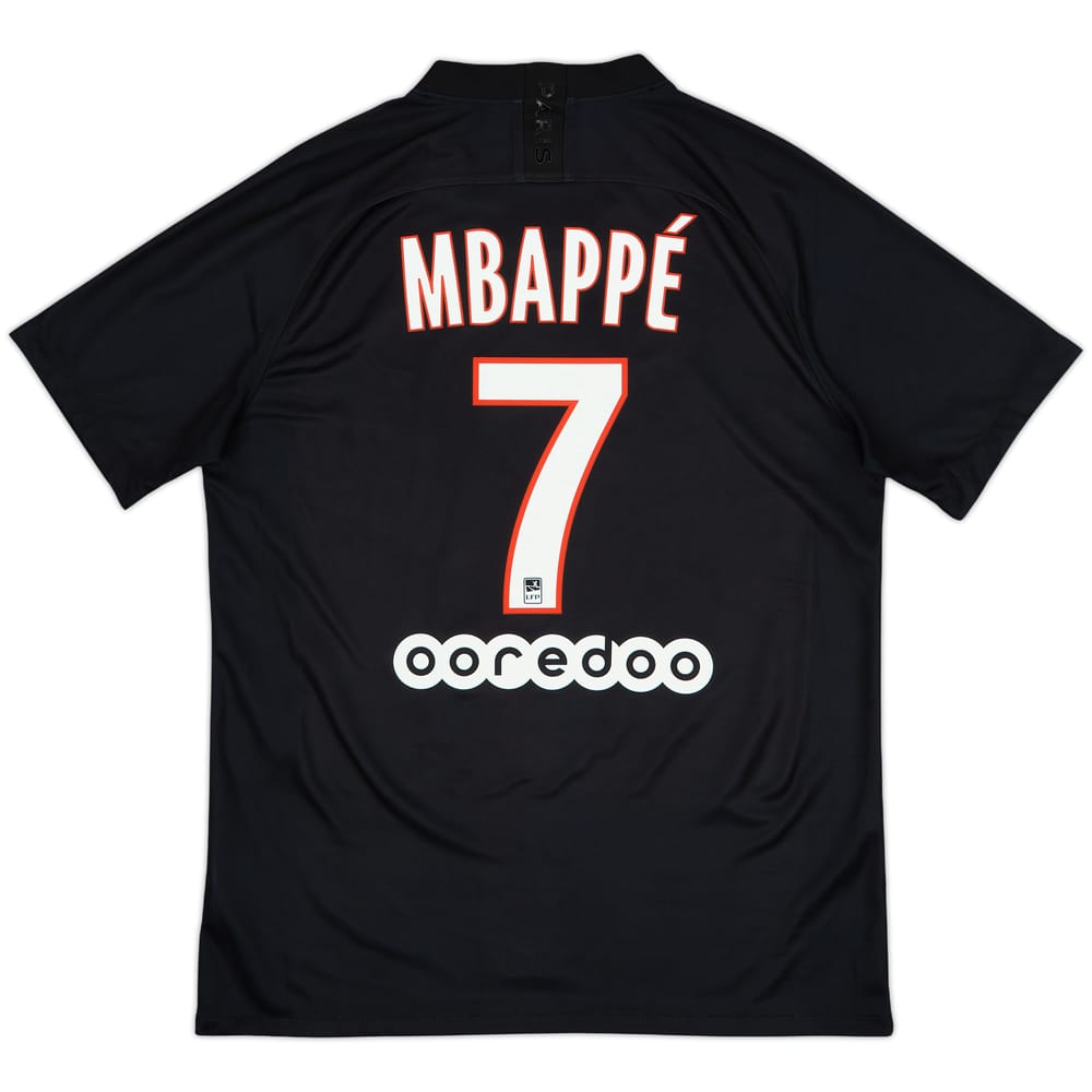 2019-20 Paris Saint-Germain Fourth Shirt Mbappe #7 - 10/10 - (L)