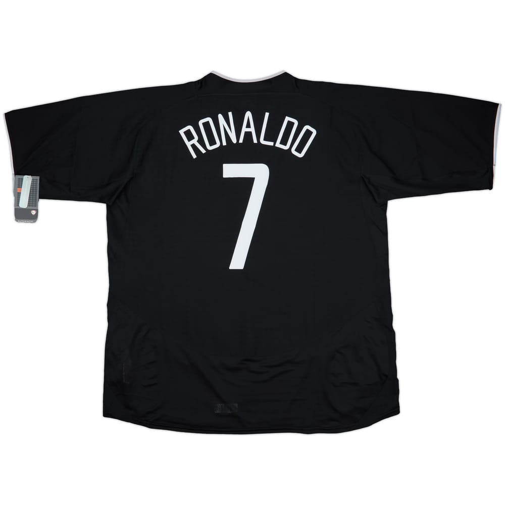 2003-05 Manchester United Away Shirt Ronaldo #7 (3XL)