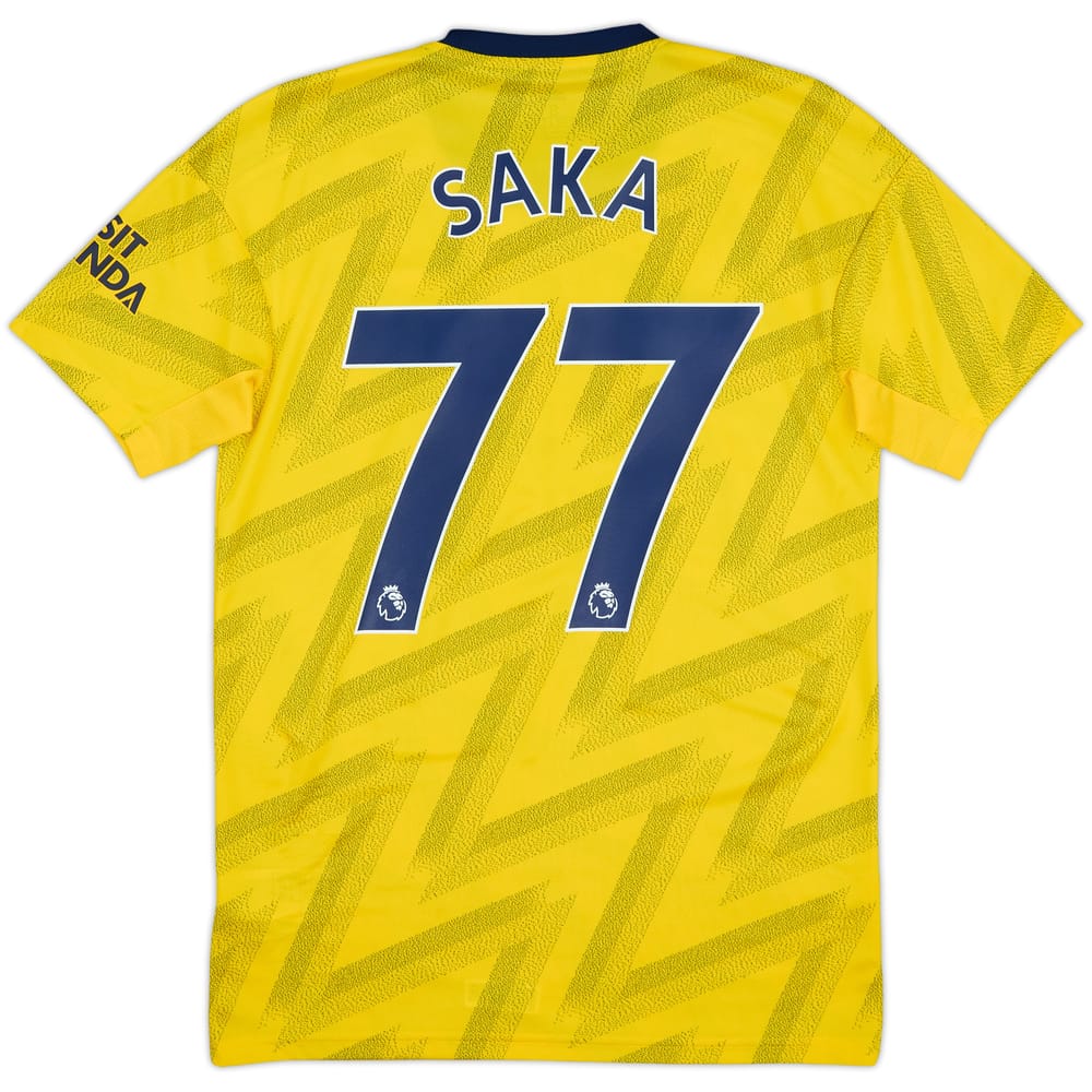 2019-20 Arsenal Away Shirt Saka #77 - 10/10 - (S)