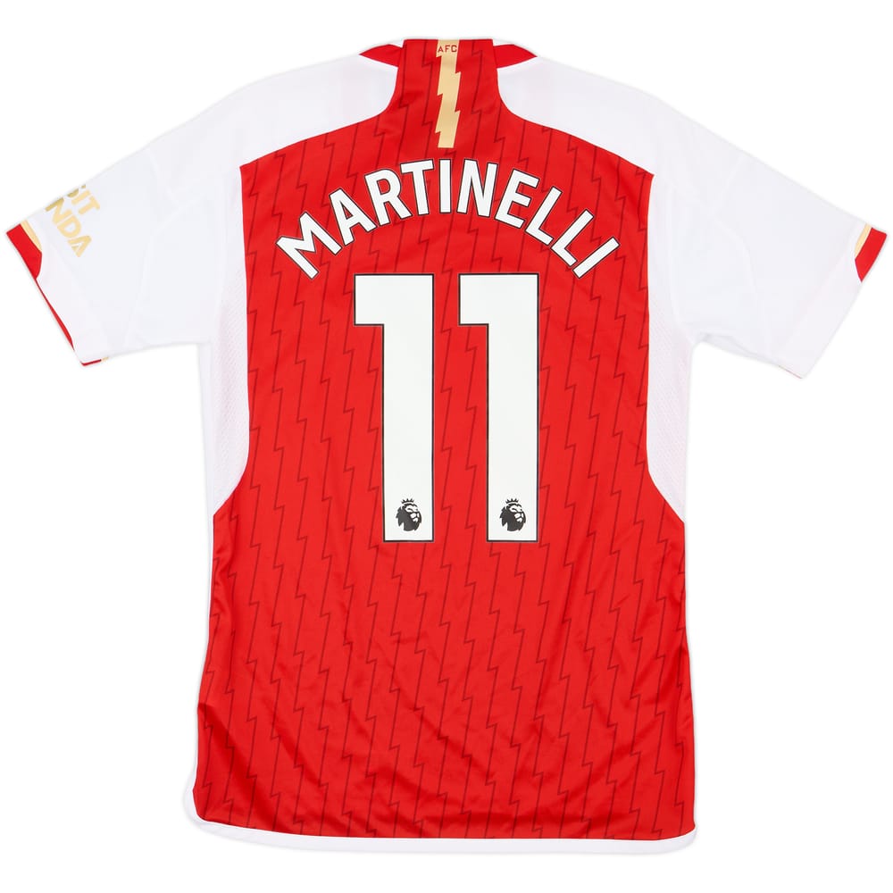 2023-24 Arsenal Home Shirt Martinelli #11 - 10/10 - (S)