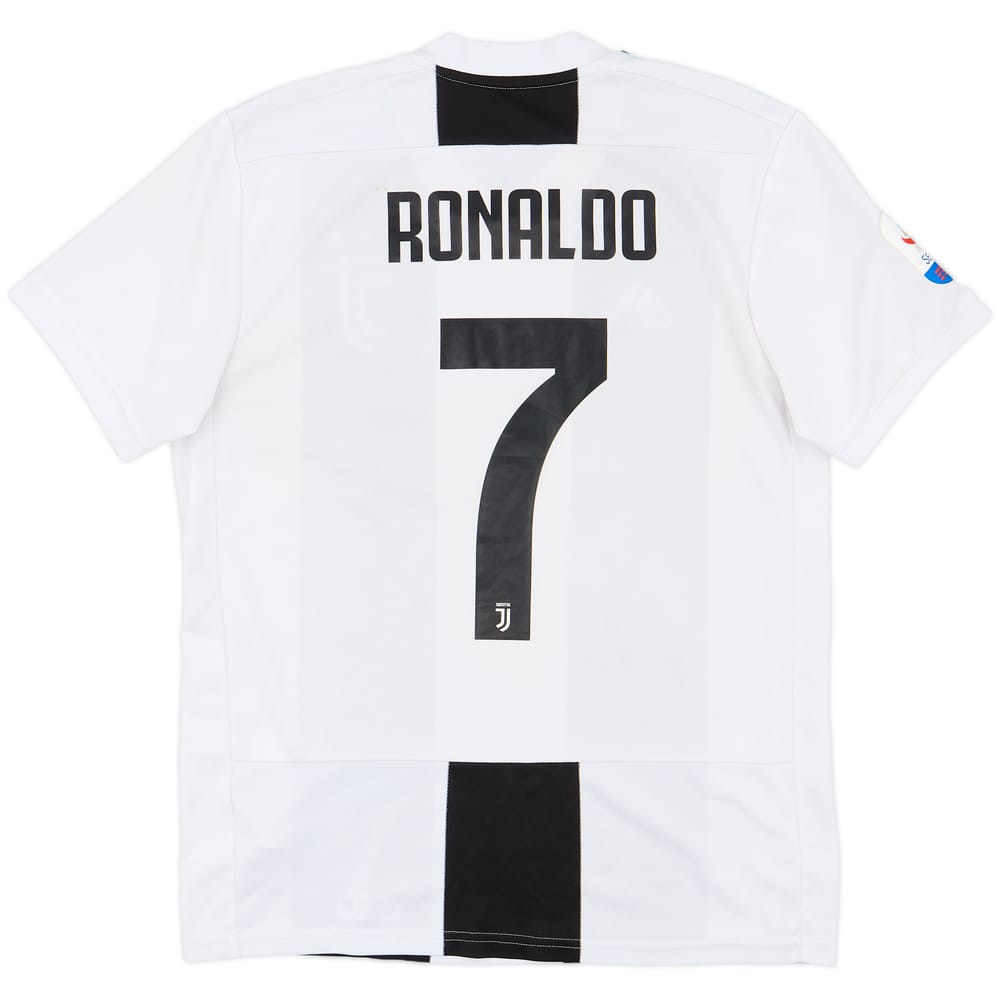 2018-19 Juventus Home Shirt Ronaldo #7 - 7/10 - (M)