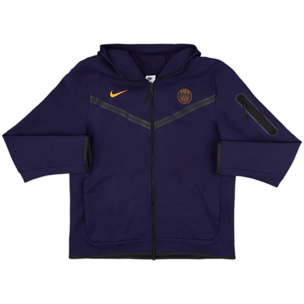 2023-24 Paris Saint-Germain Nike Hooded Track Jacket - 8/10 - (L)