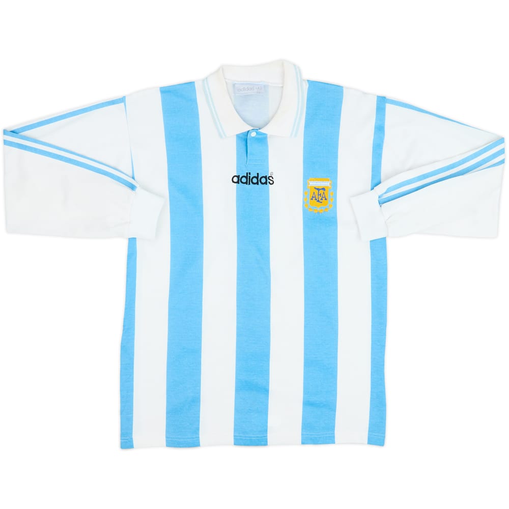 1994 Argentina Home L/S Shirt - 8/10 - (M)