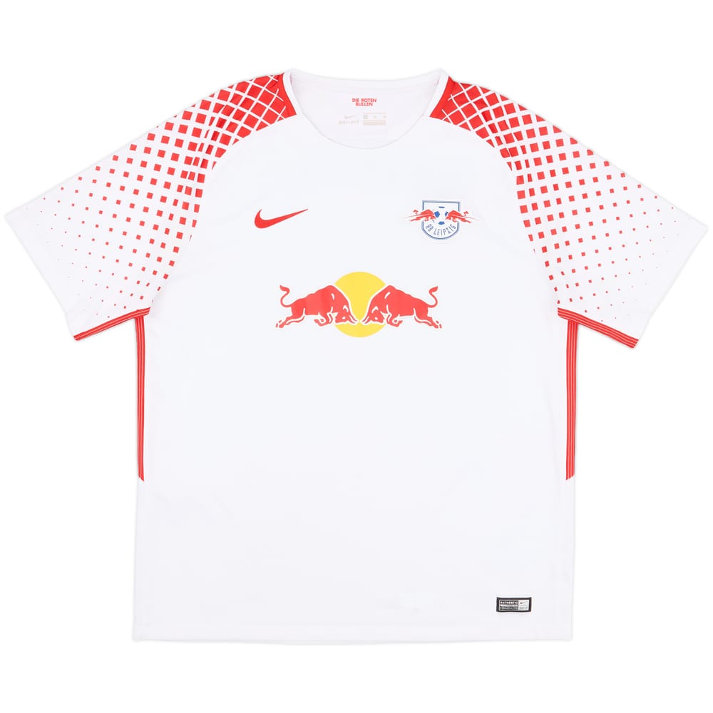 2017-18 RB Leipzig Home Shirt - 8/10 - (XL)