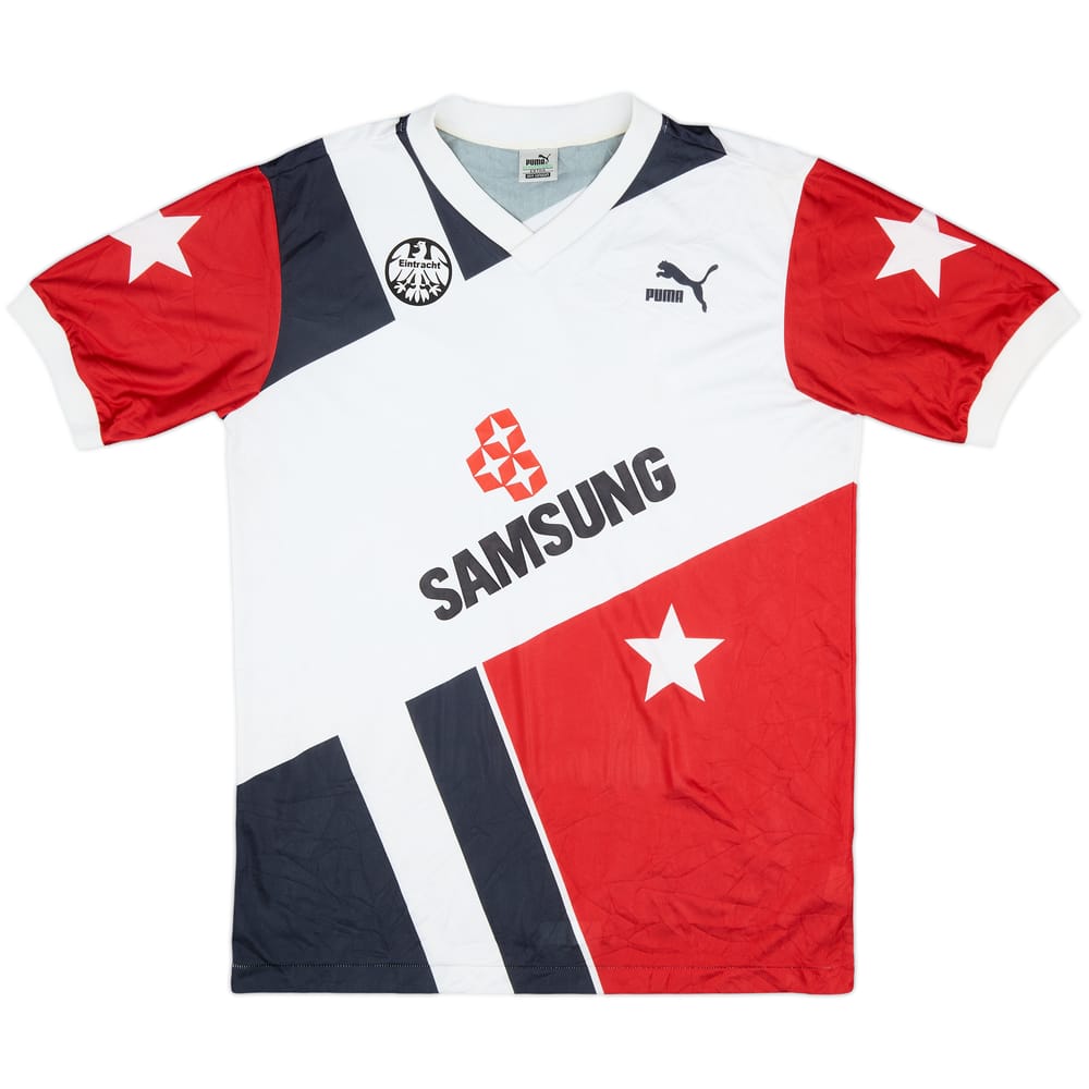1990-91 Eintracht Frankfurt Away Shirt - 8/10 - (L)