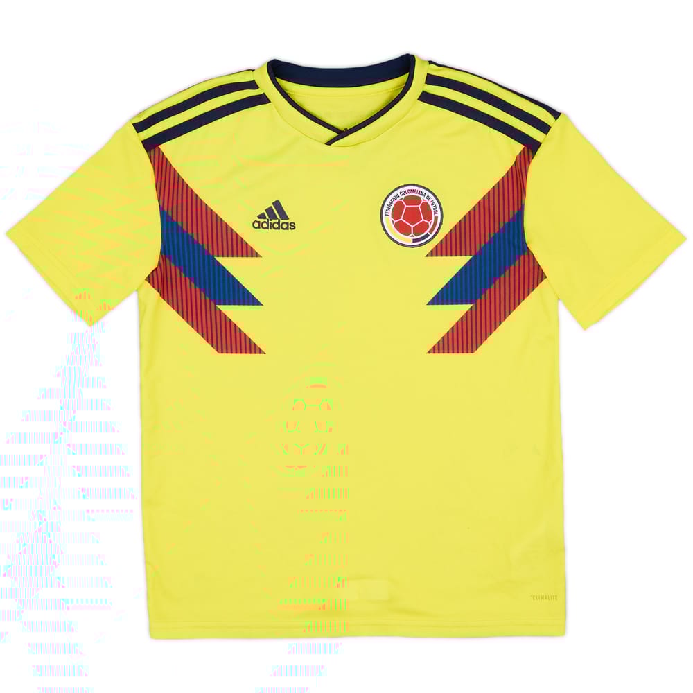 2018-19 Colombia Home Shirt - 7/10 - (M.Boys)